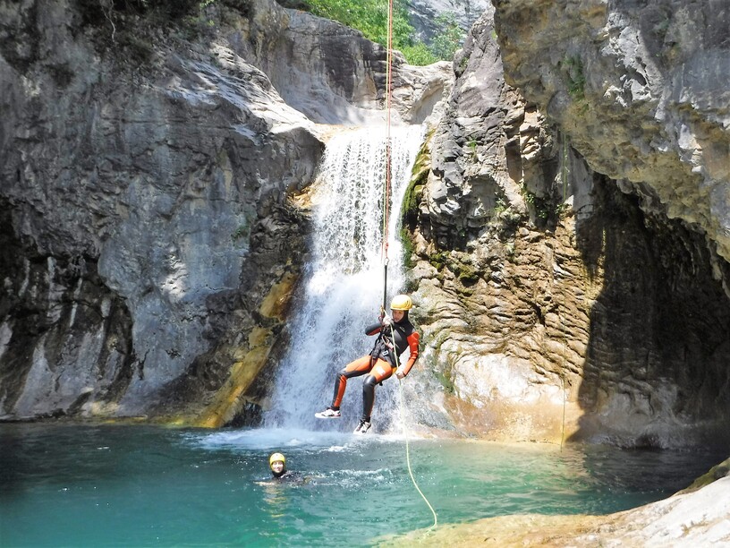 Canyoning in the Pyrenees by Living Tours